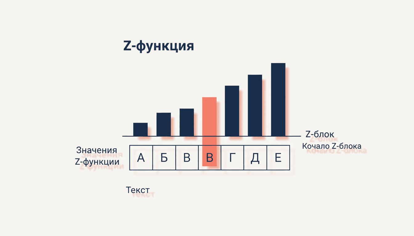 Z-функция строки за O(n): построение и применение