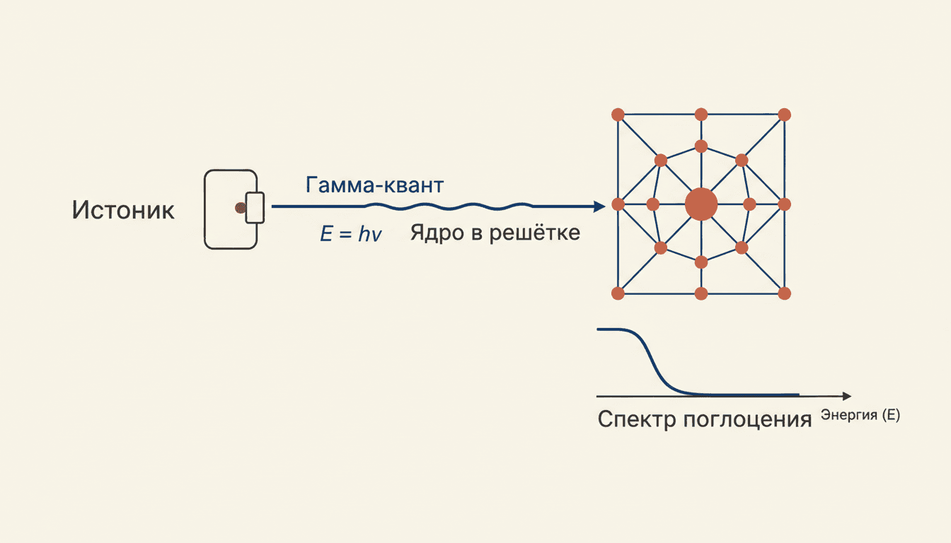 Эффект Мёссбауэра: резонанс гамма-квантов без отдачи