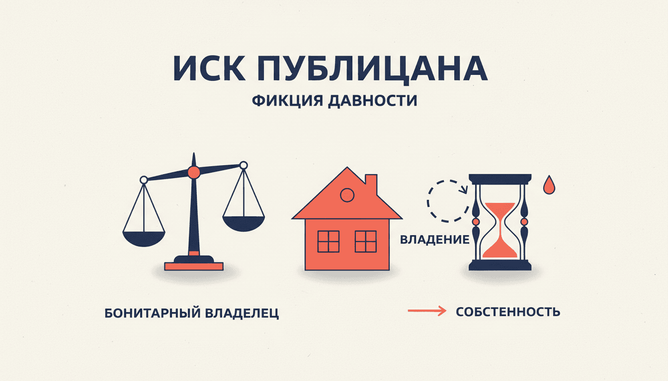Иск Публициана: защита бонитарного владения