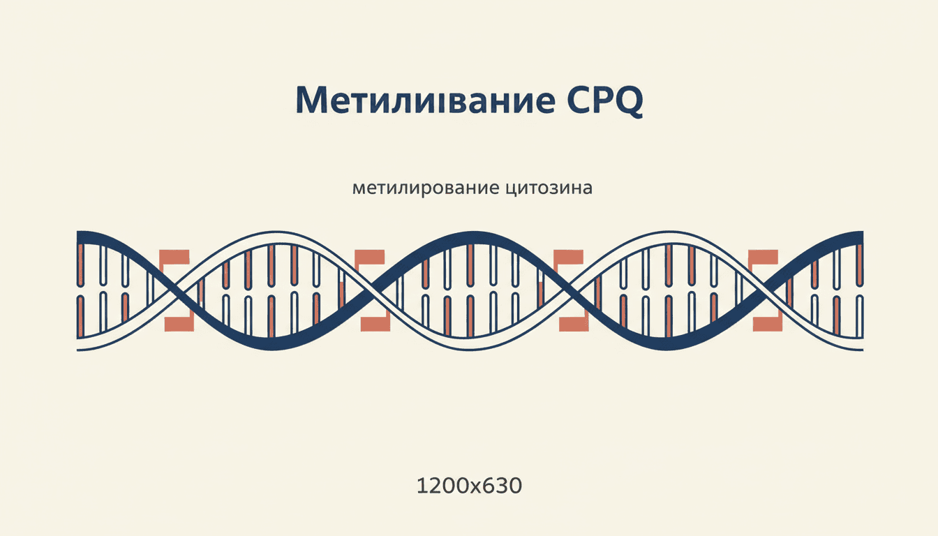 Метилирование CpG островков: 5mC, DNMT и репрессия экспрессии