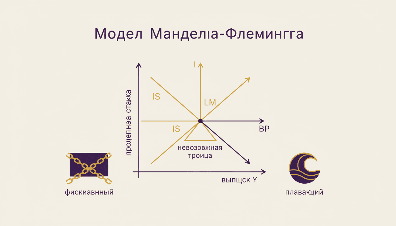 Модель Манделла-Флеминга: открытая экономика, курсы и невозможная троица