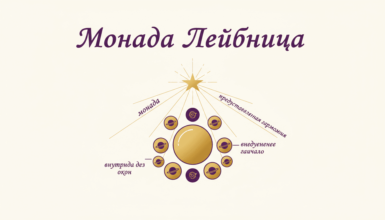 Монада Лейбница: простая субстанция, иерархия и предустановленная гармония