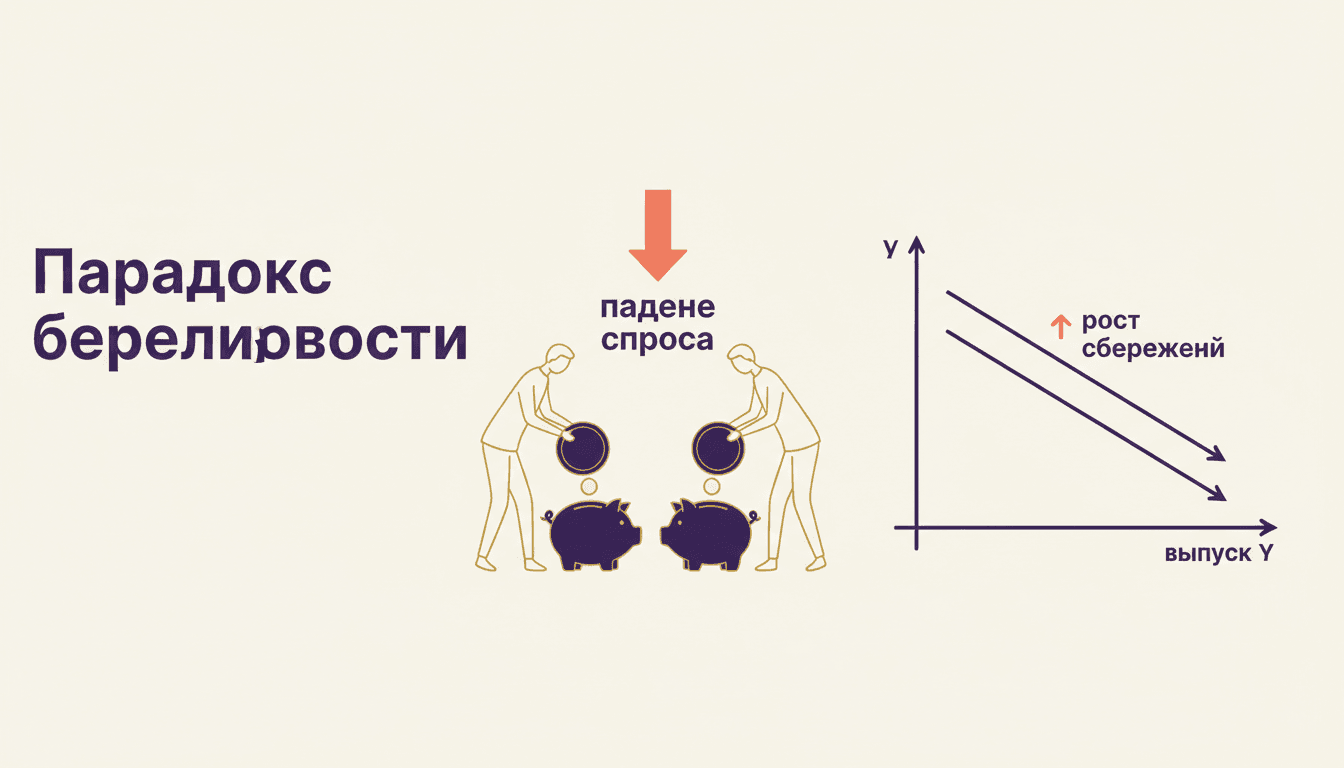 Парадокс бережливости: почему попытка всех стать богаче делает всех беднее