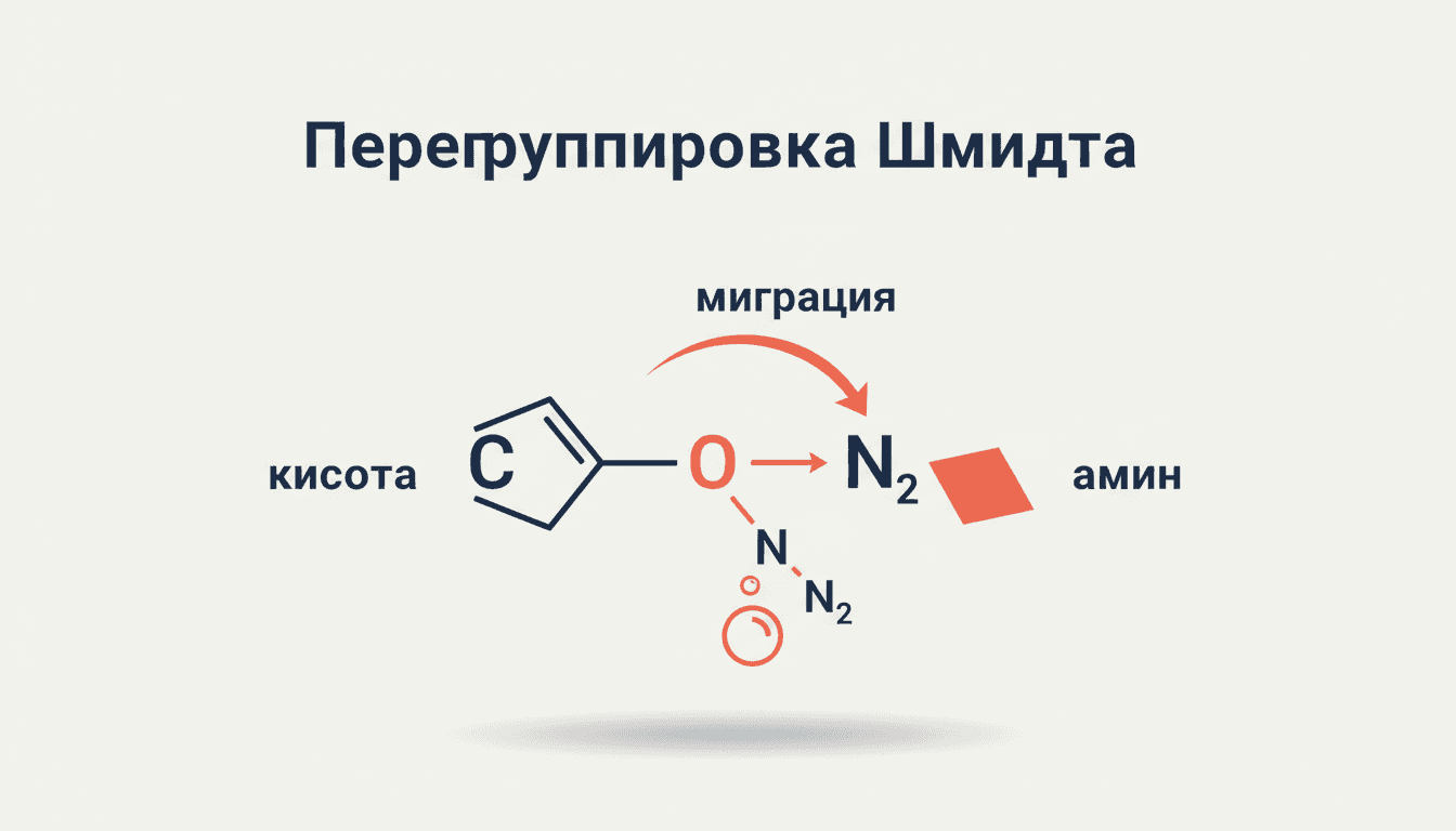 Перегруппировка Шмидта: от кислот и кетонов к аминам и амидам