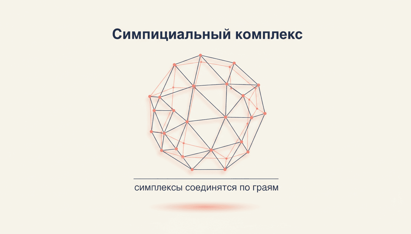 Симплициальный комплекс: вершины, грани и гомологии