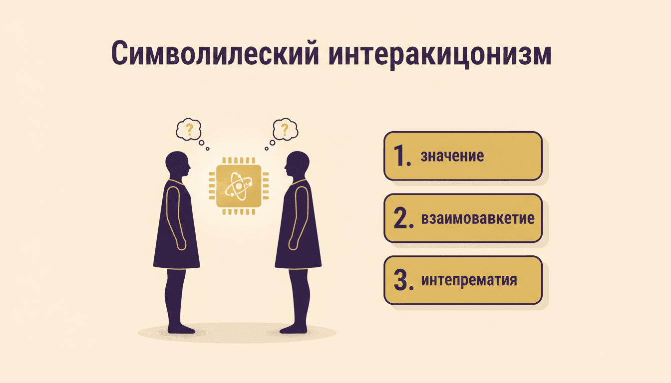 Символический интеракционизм Блумера: значения, Self и интерпретация