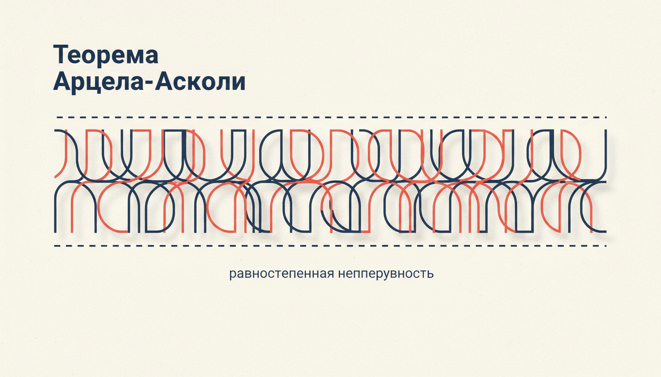 Теорема Арцела–Асколи: критерий компактности в C(K)