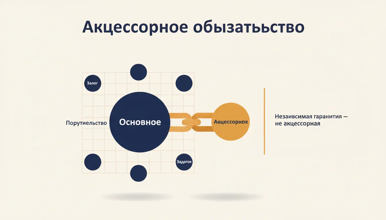 Акцессорное обязательство: чем отличается от независимого