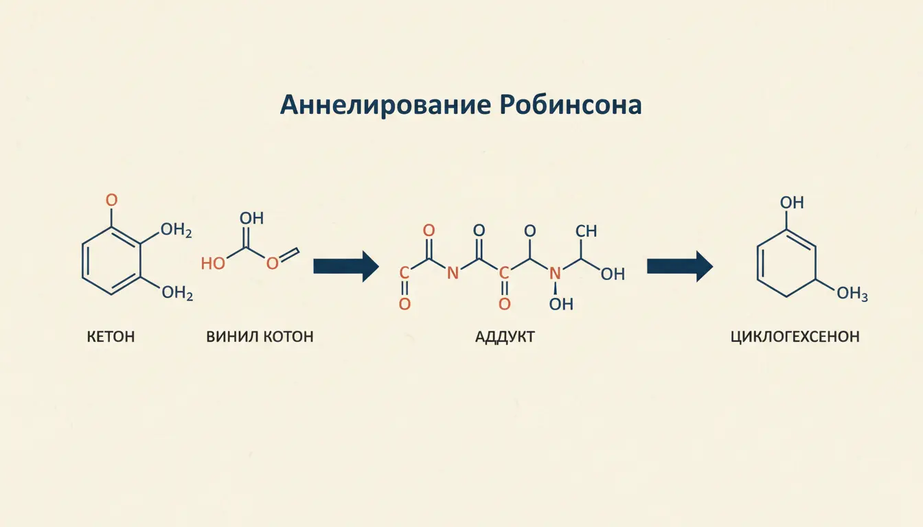 Аннелирование Робинсона: как собрать циклогексенон