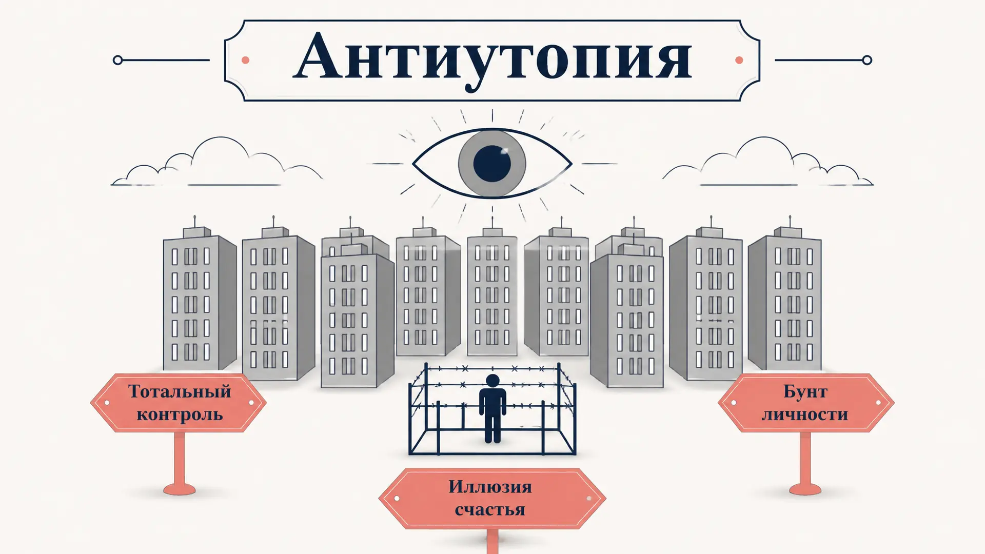 Антиутопия как жанр: черты, признаки и отличия от утопии