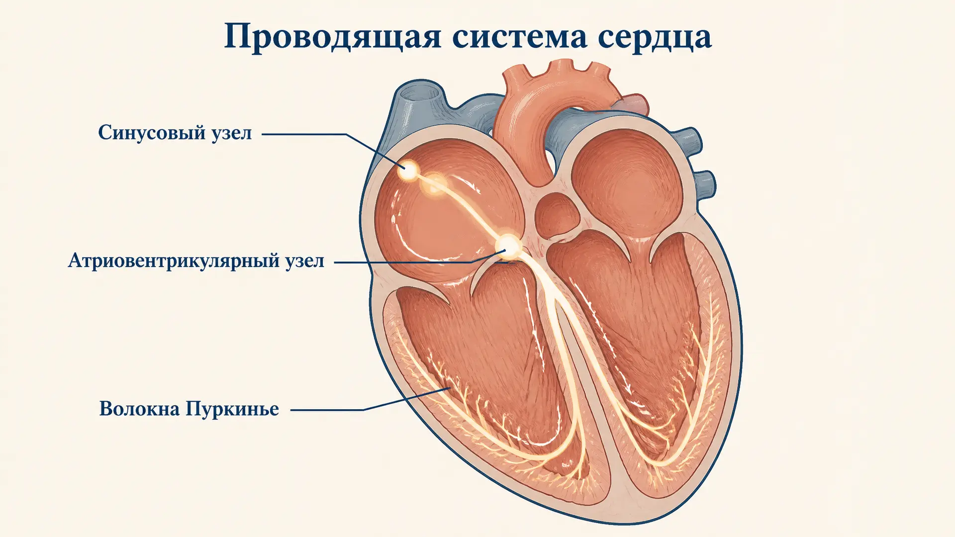 Автоматия сердца и проводящая система: разбор