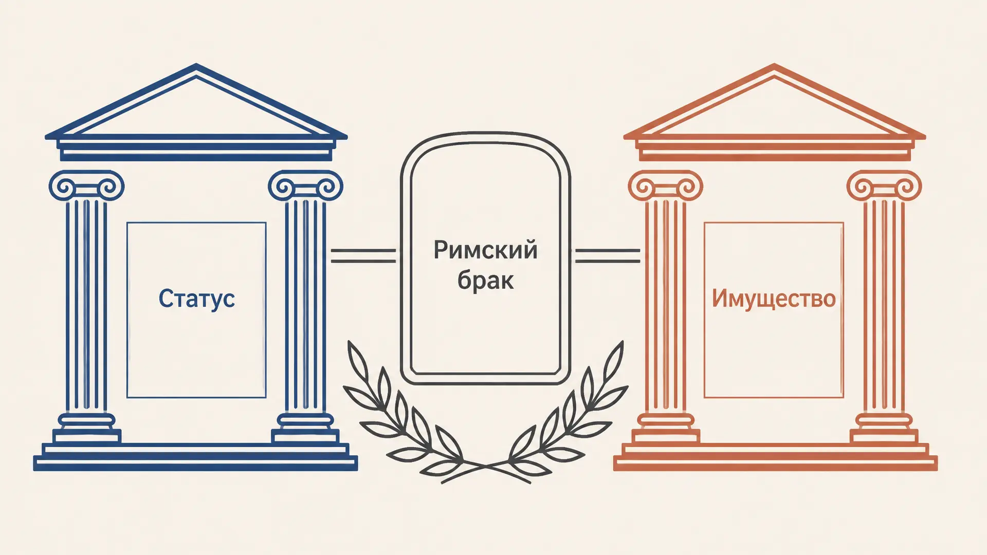 Брак в римском праве: формы и последствия