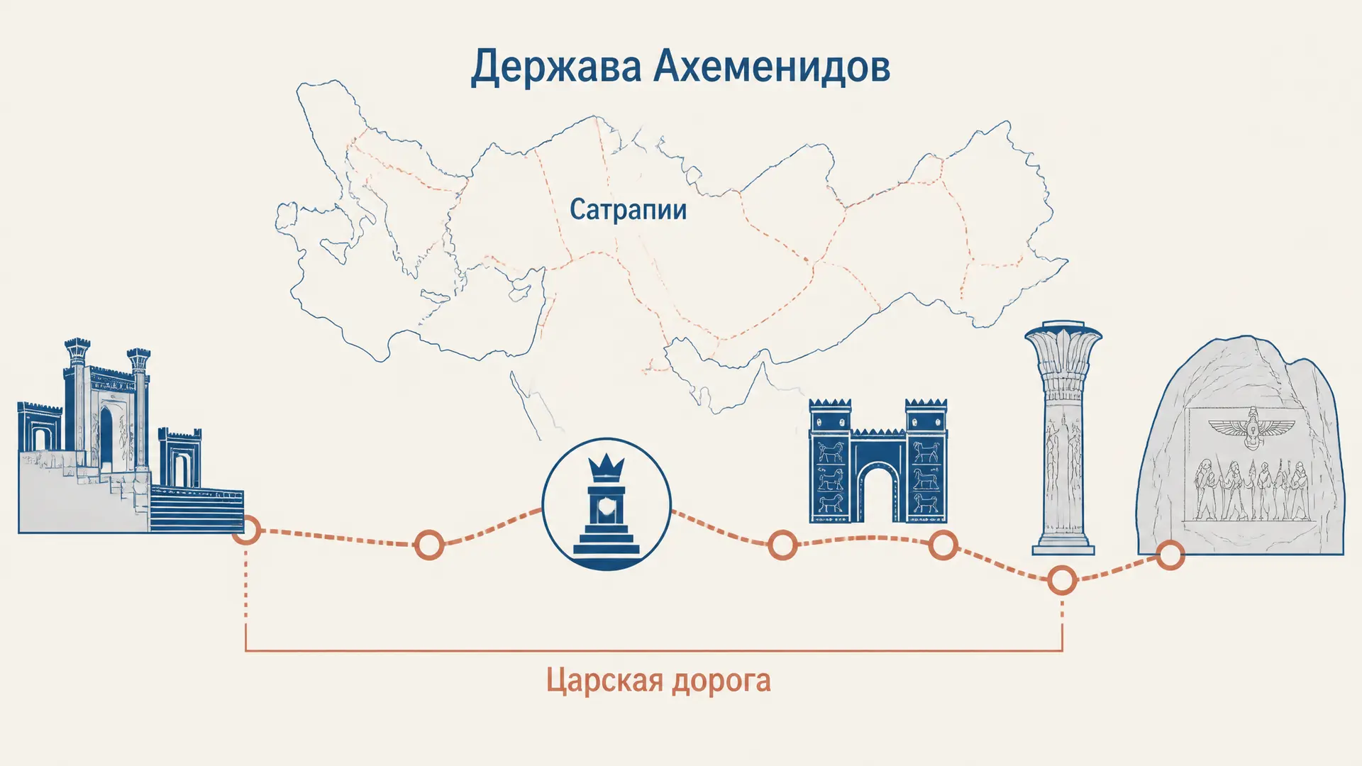 Держава Ахеменидов: устройство и история