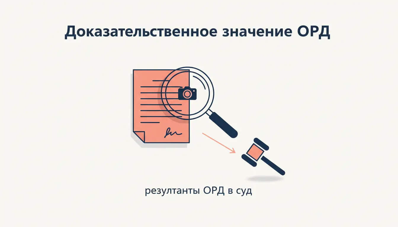 Доказательственное значение ОРД и ст. 89 УПК РФ