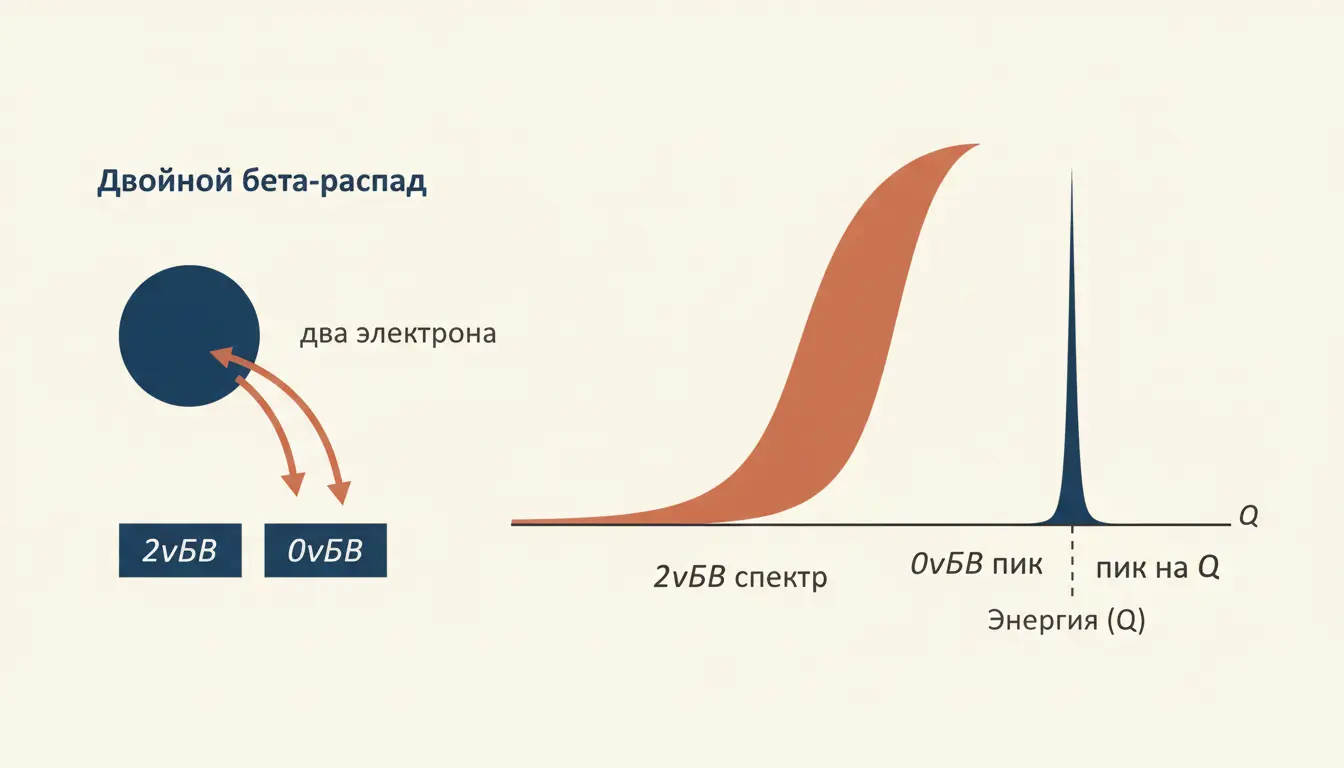 Двойной безнейтринный бета-распад: суть и зачем ищут