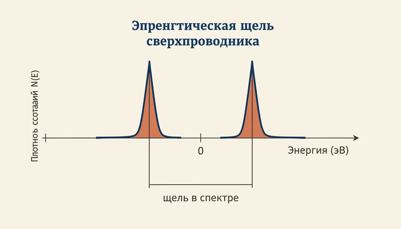 Энергетическая щель сверхпроводника: BCS и эксперимент