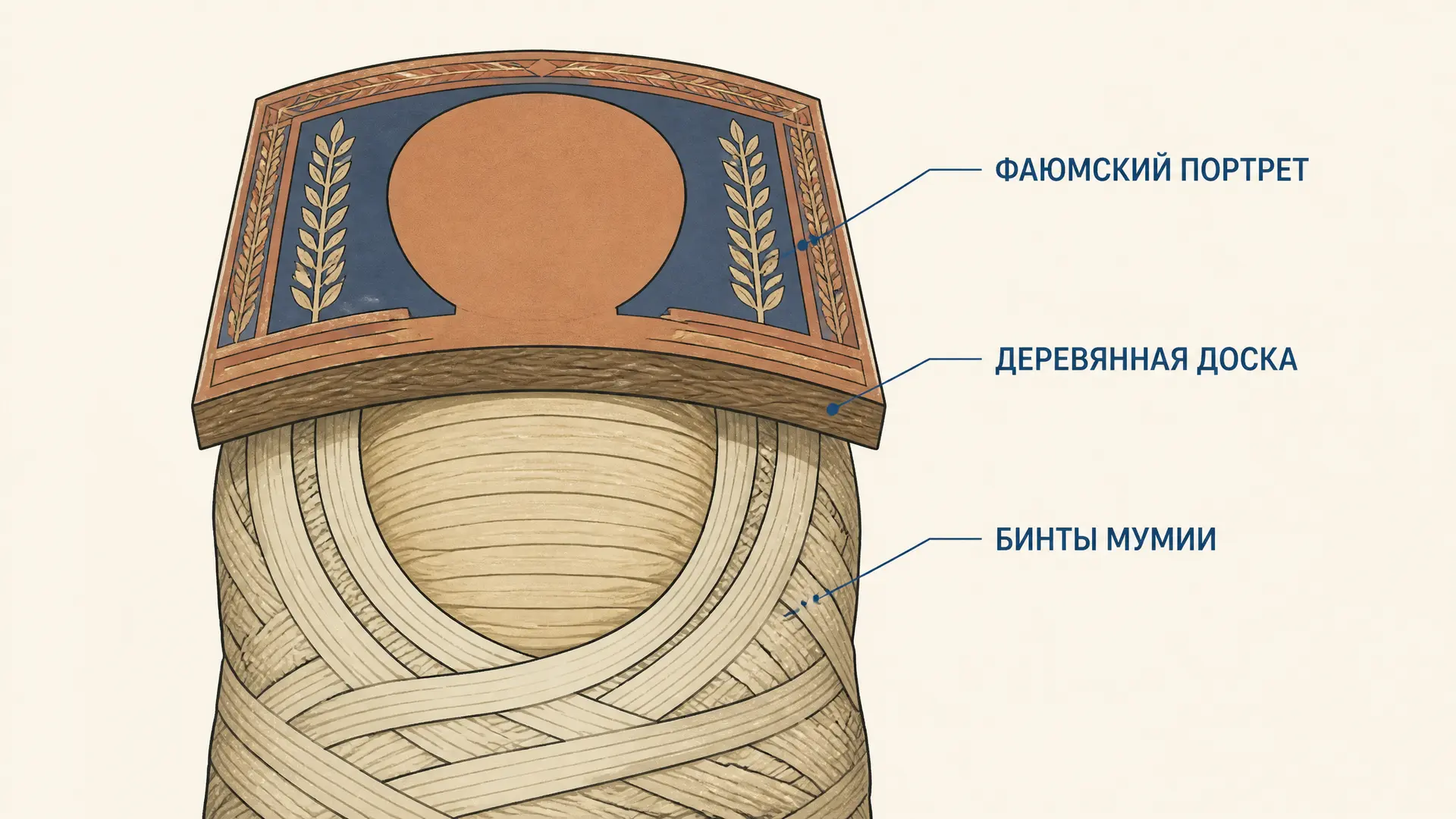 Фаюмский портрет: лицо человека в римском Египте