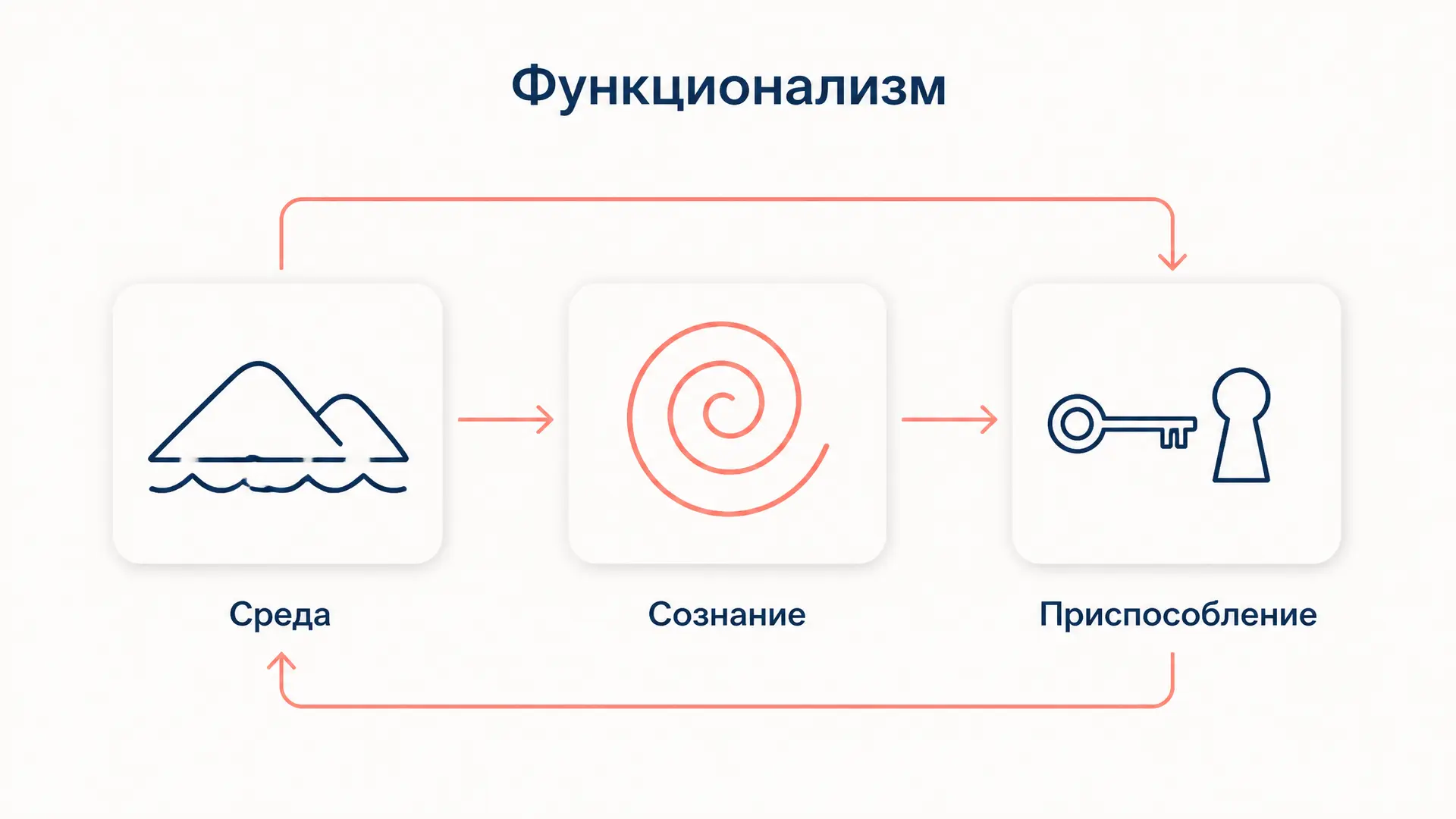 Функционализм в психологии: школа Джеймса и Дьюи