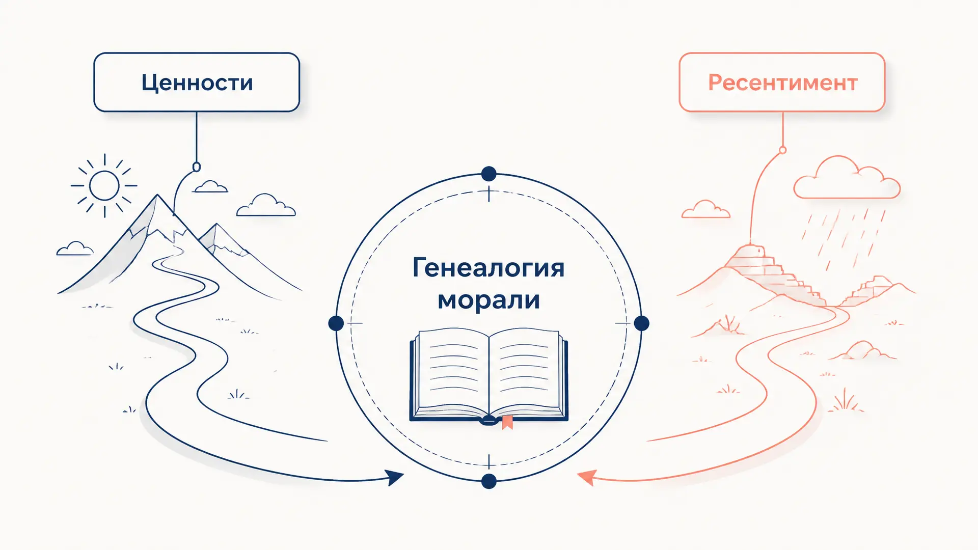 Генеалогия морали Ницше: три рассуждения