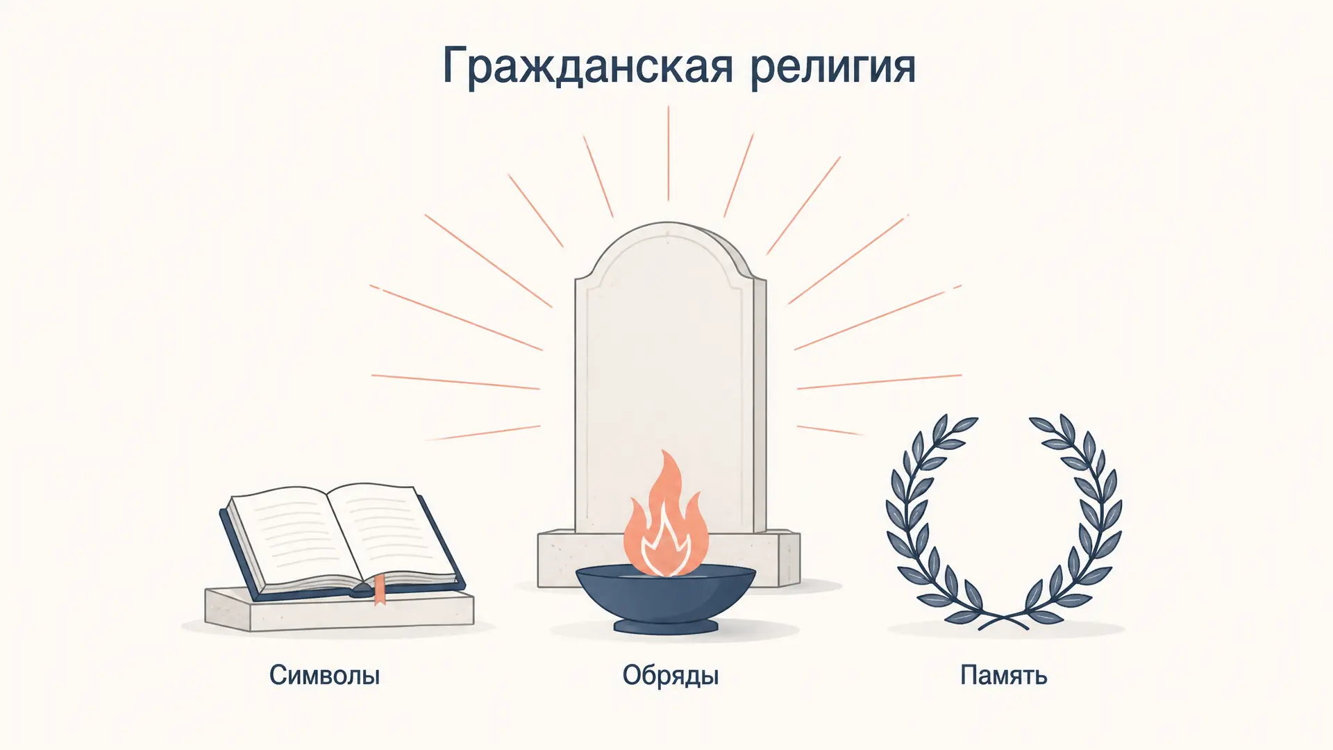 Гражданская религия: концепция Белла и примеры