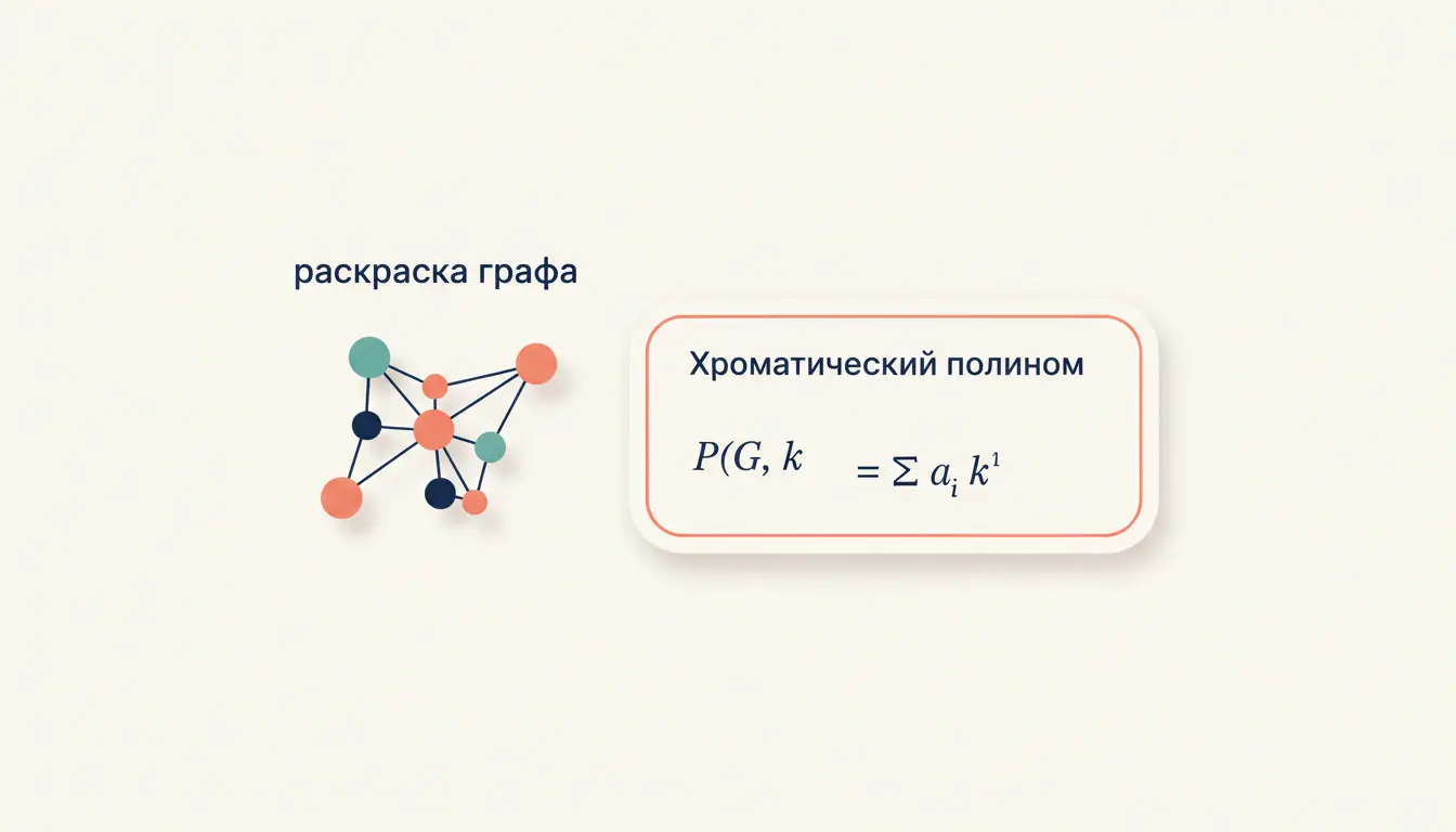 Хроматический полином графа: как считать и применять