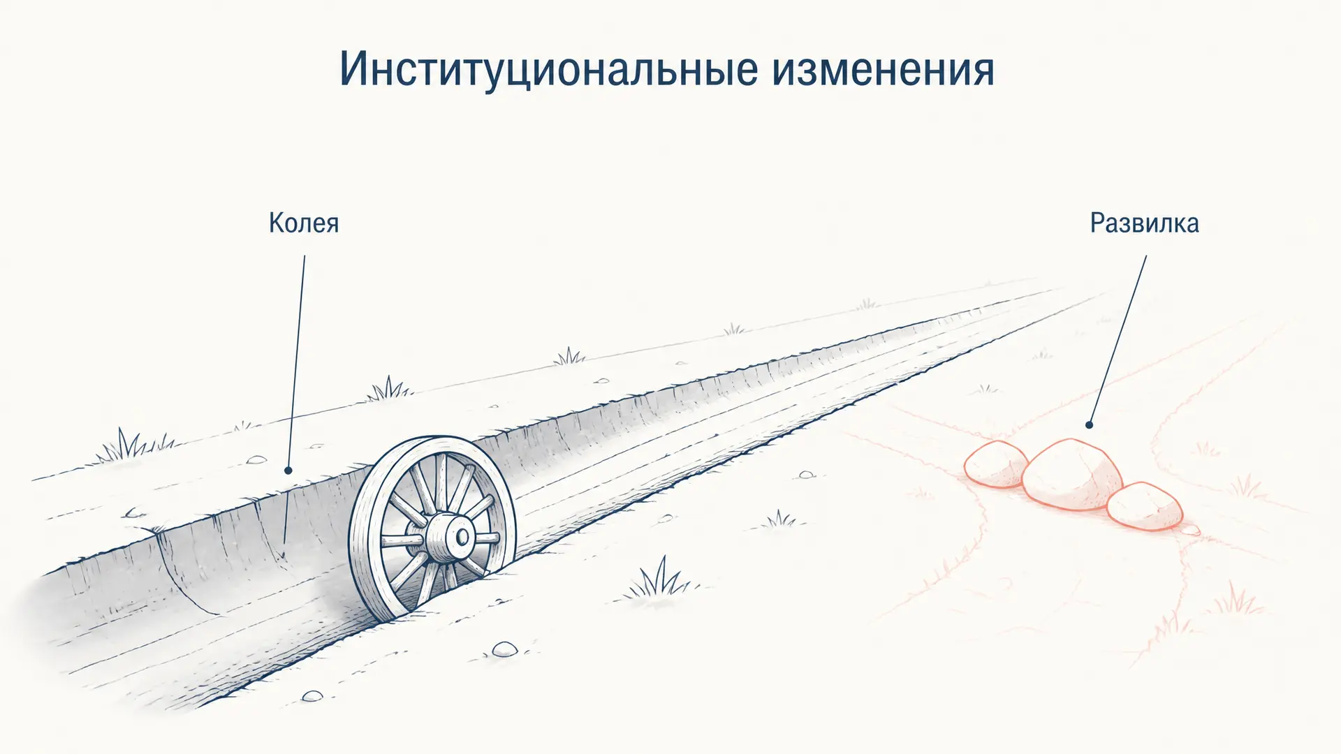 Институциональные изменения Норта: механизм и колея