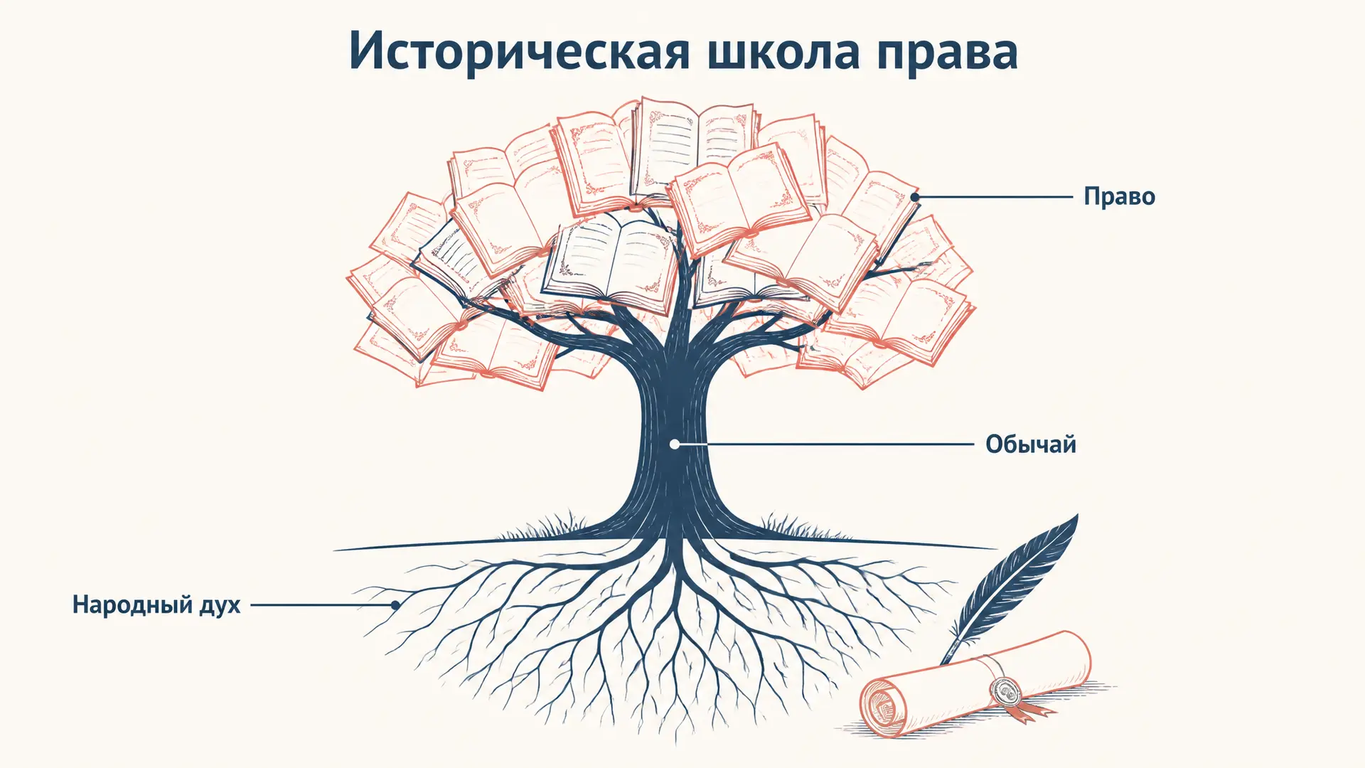 Историческая школа права Савиньи: народный дух и кодекс