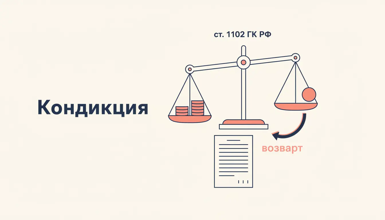 Кондикция в гражданском праве: неосновательное обогащение
