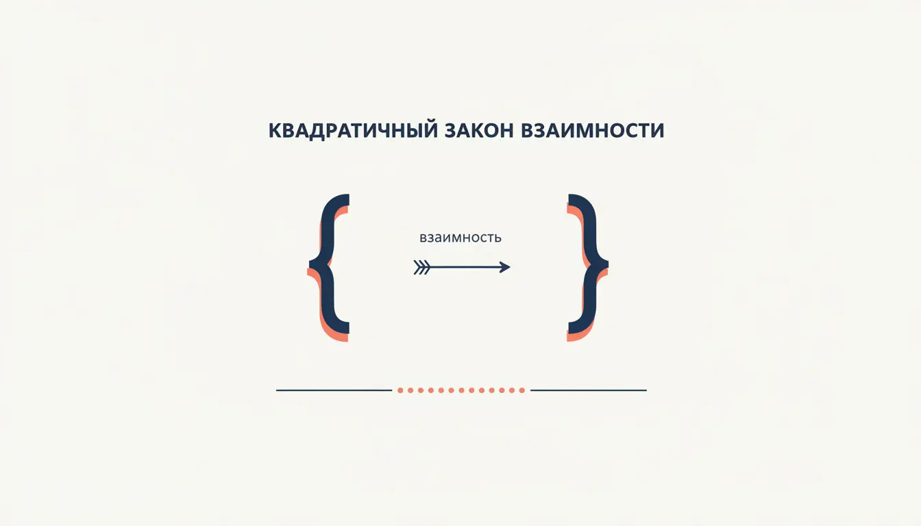 Квадратичный закон взаимности: золотая теорема Гаусса