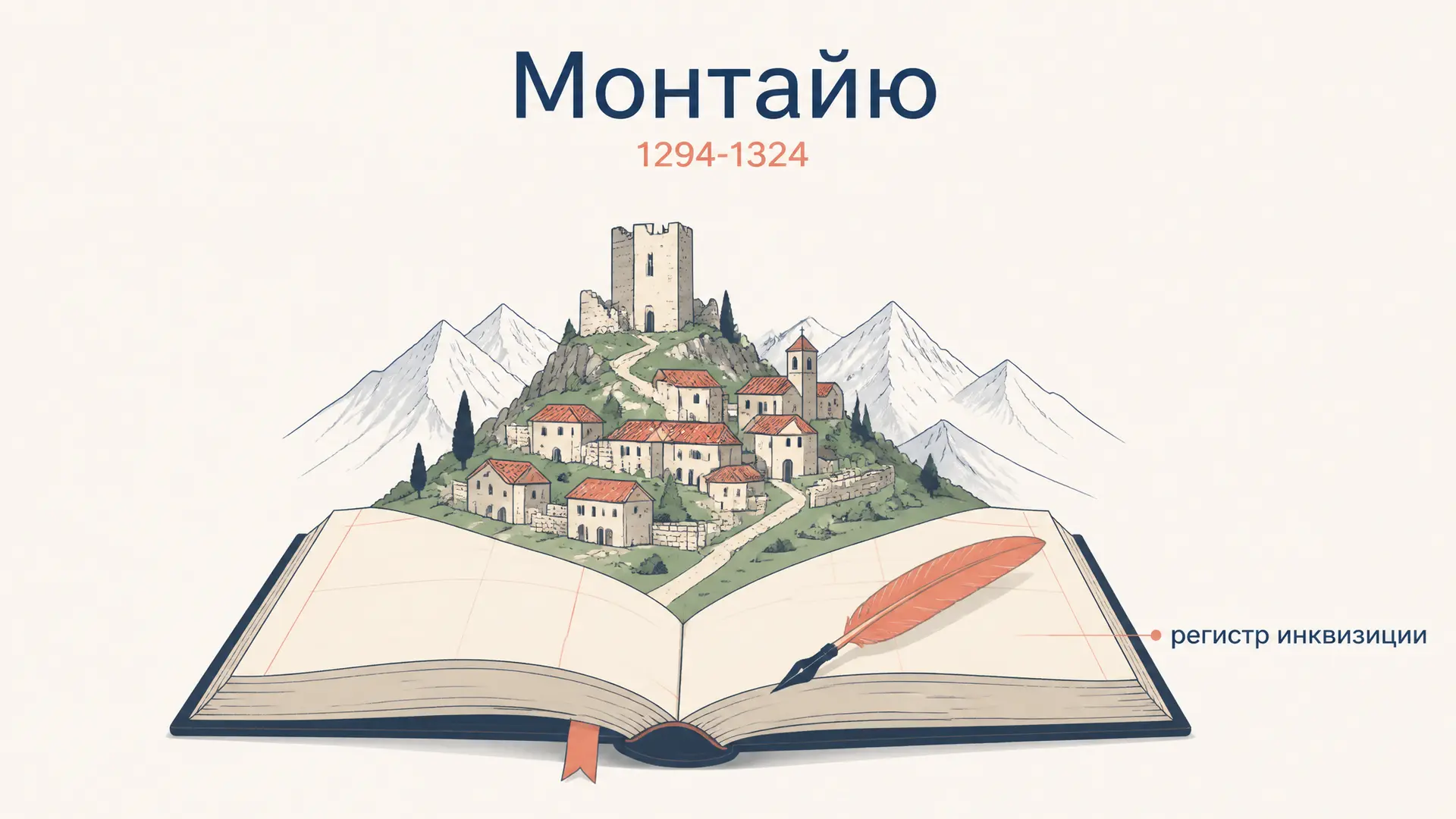 Ле Руа Ладюри «Монтайю»: деревня катаров в протоколах