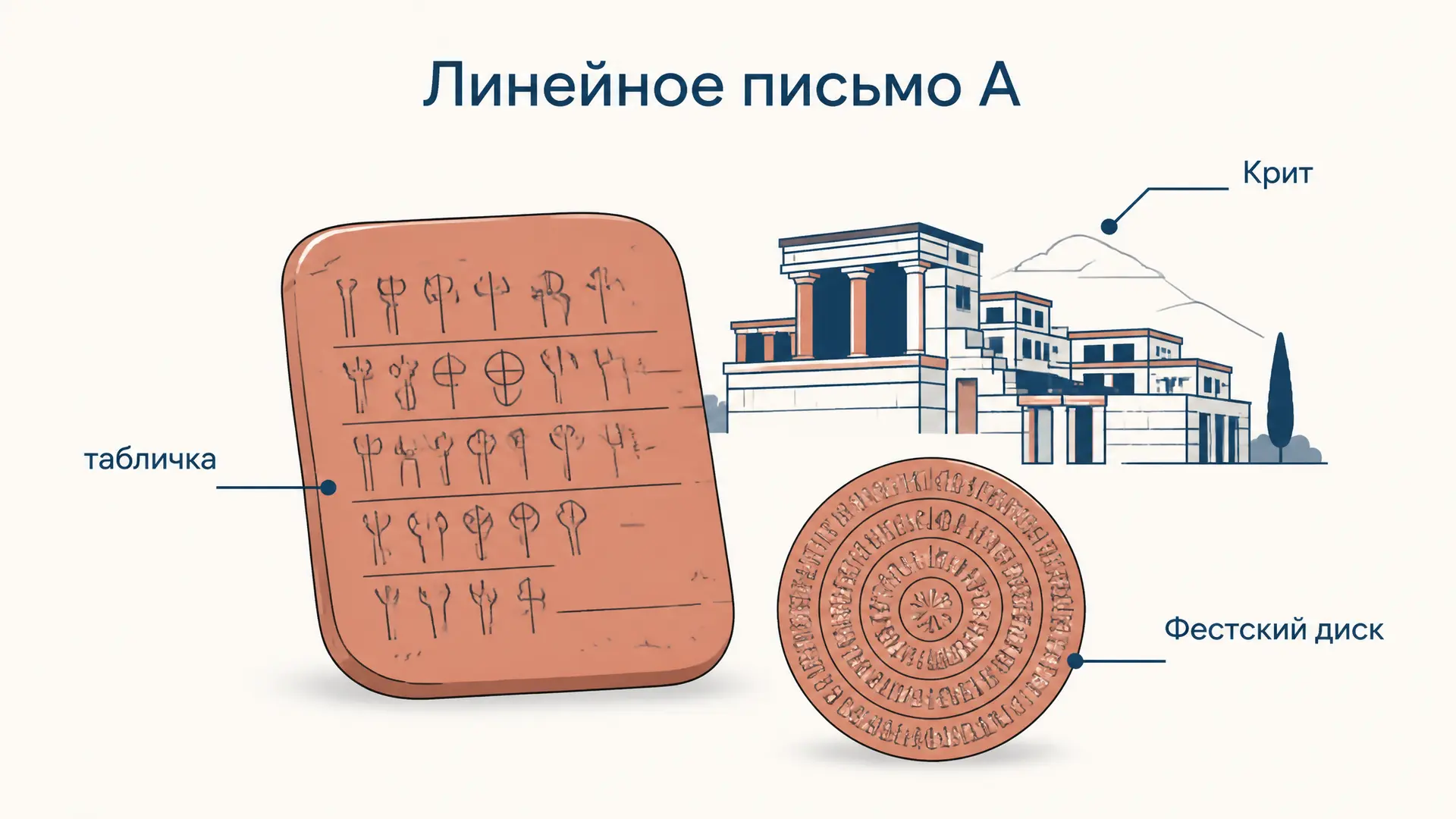 Линейное письмо А: что известно о письме Крита