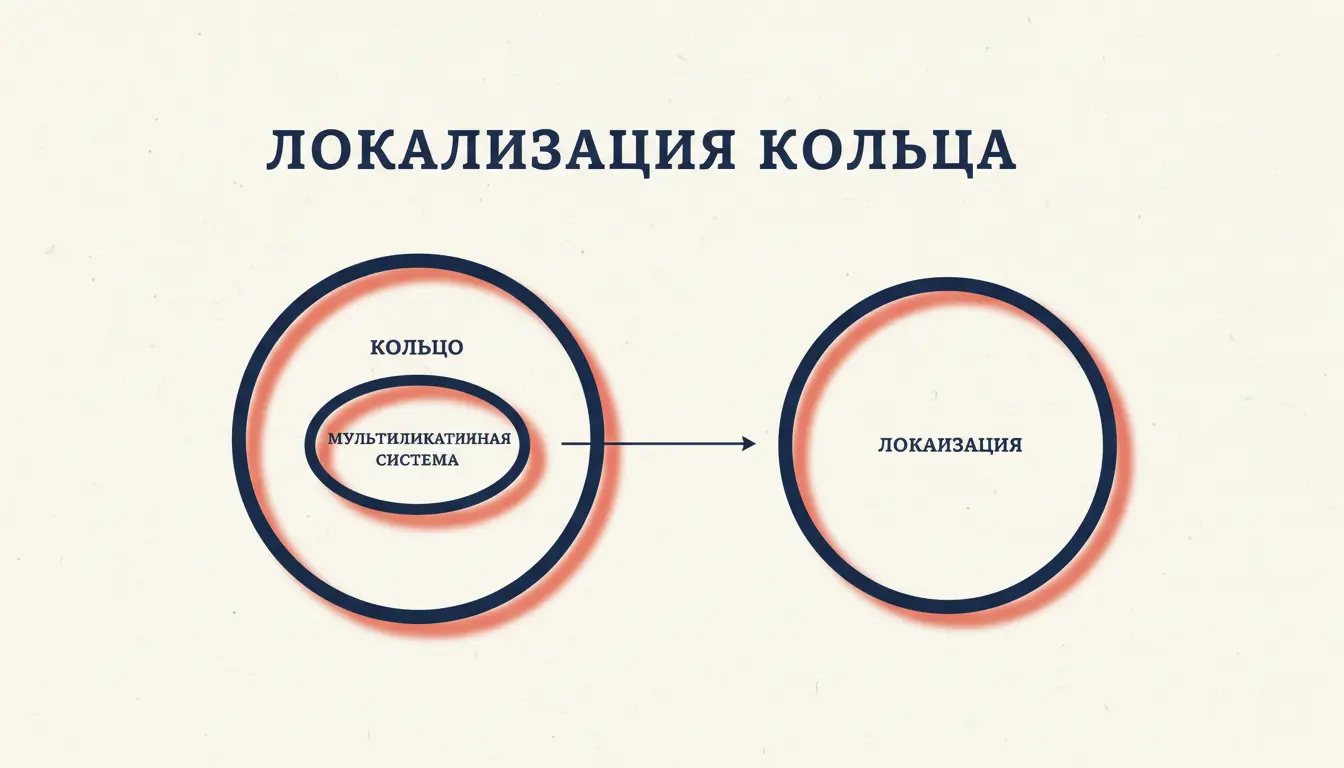 Локализация кольца: конструкция и геометрия
