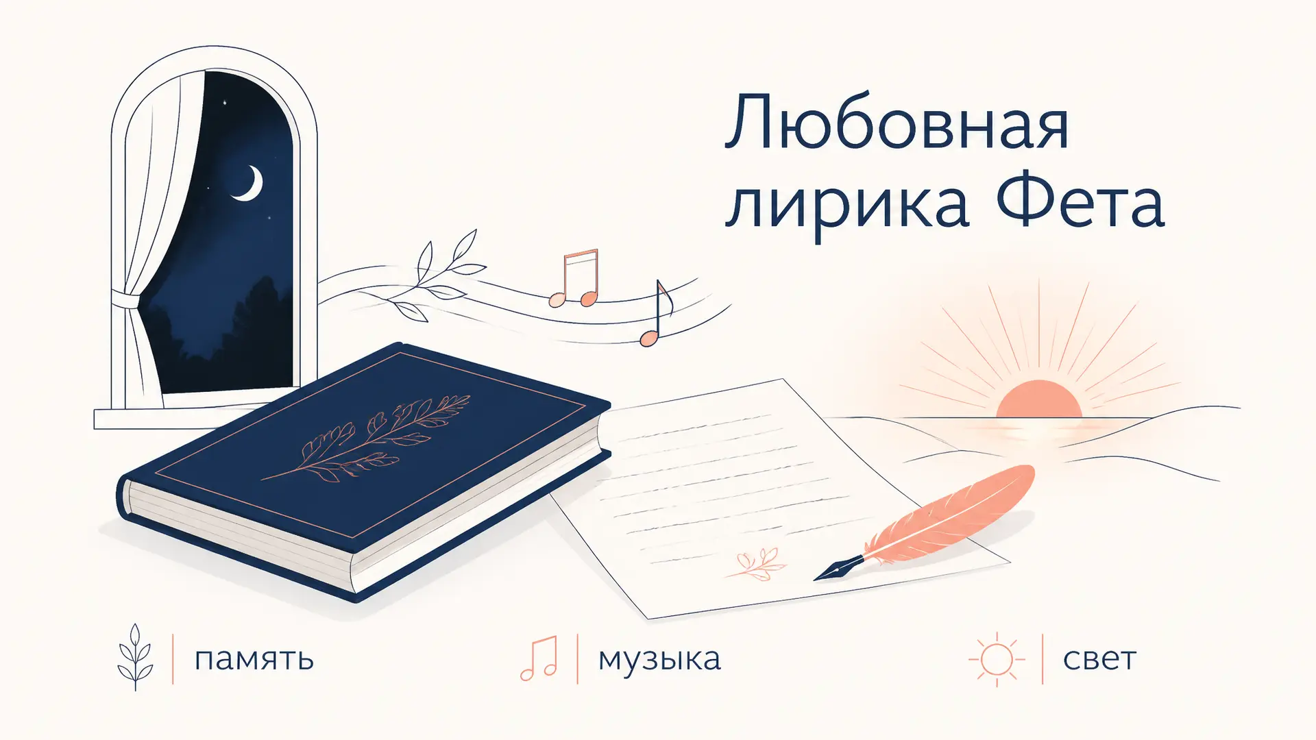 Любовная лирика Фета: темы и поэтика