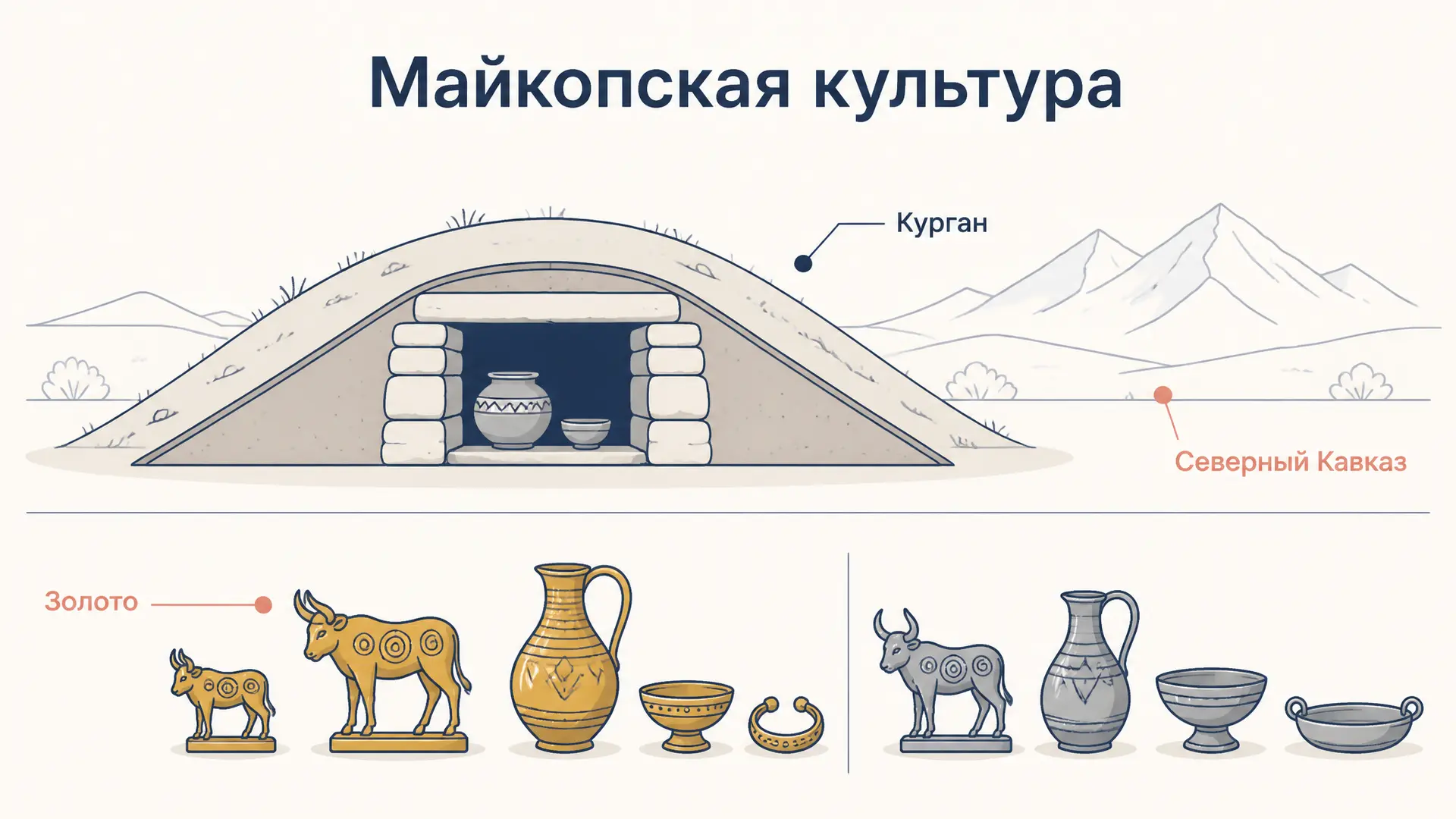 Майкопская культура: ранняя бронза Кавказа