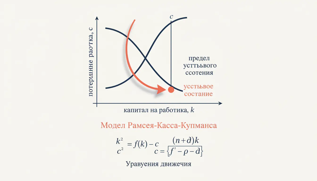 Модель Рамсея-Касса-Купманса: оптимальный рост