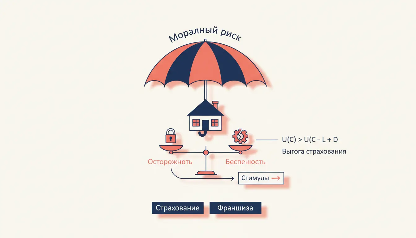 Моральный риск в страховании: почему полис меняет поведение