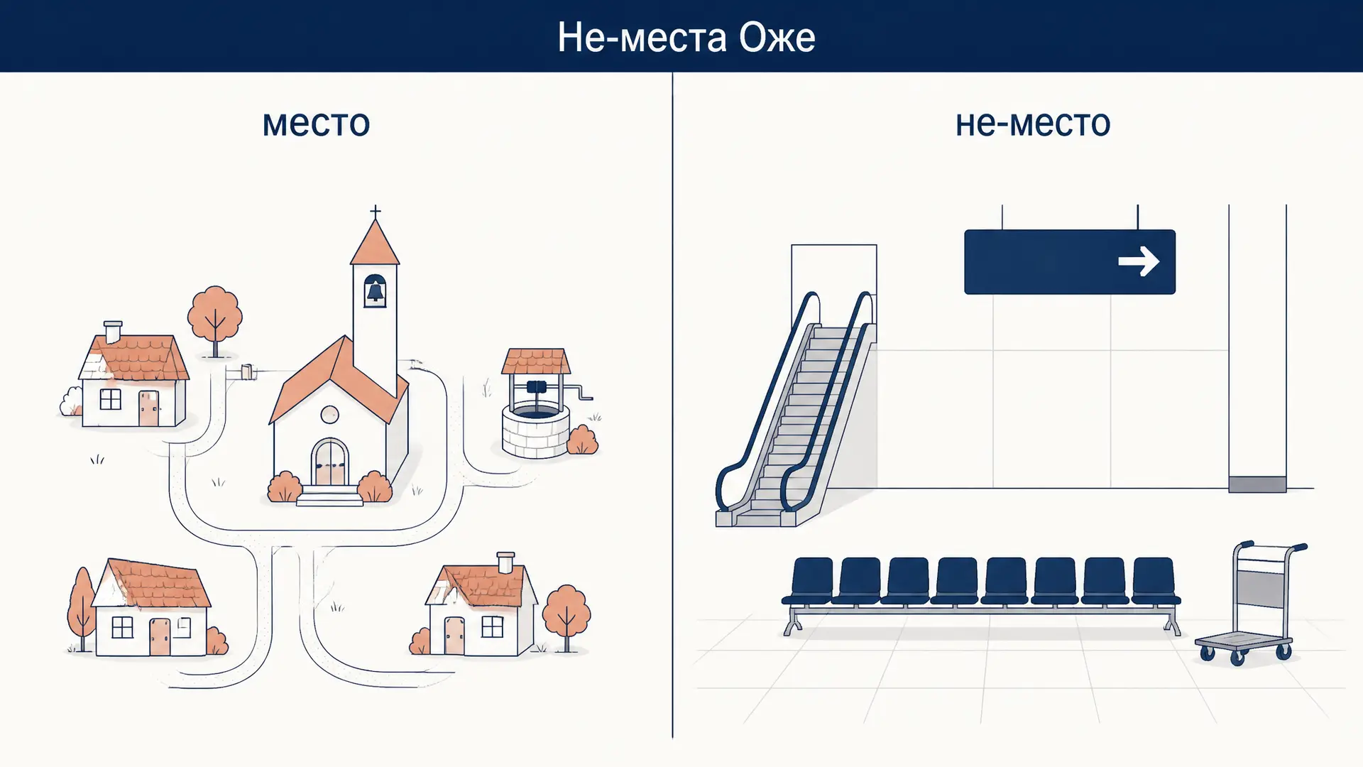 Не-места Оже: антропология сверхсовременности