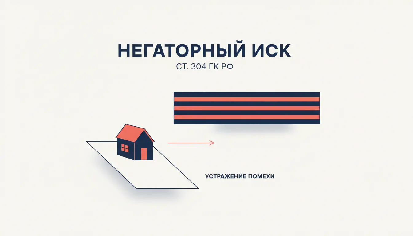 Негаторный иск: судебная практика