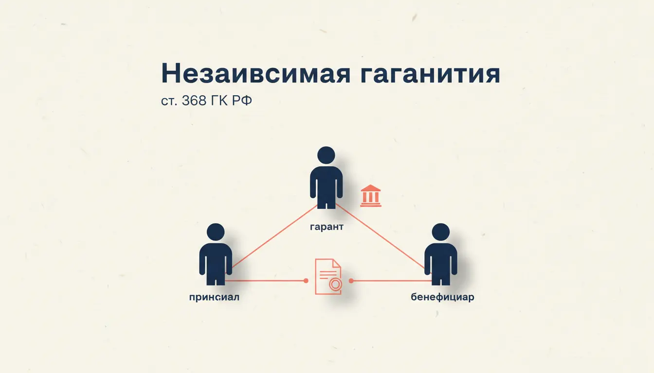 Независимая банковская гарантия в ГК РФ: ст. 368-379
