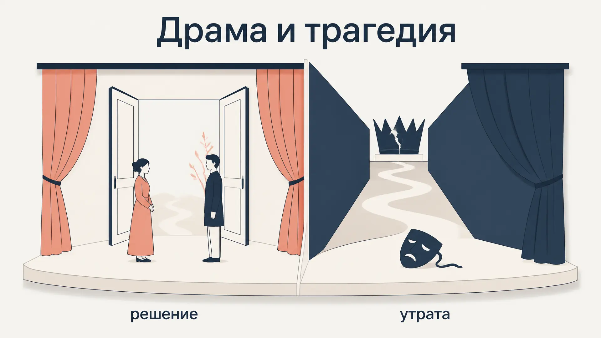 Отличие драмы от трагедии: что важно знать