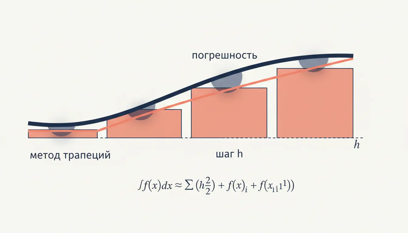 Погрешность метода трапеций: оценка остатка