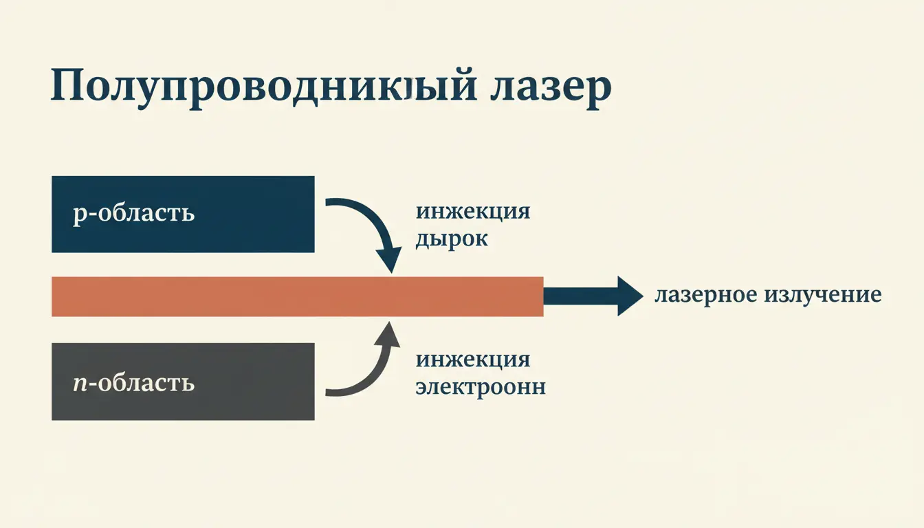 Полупроводниковый лазер с накачкой: как работает диод
