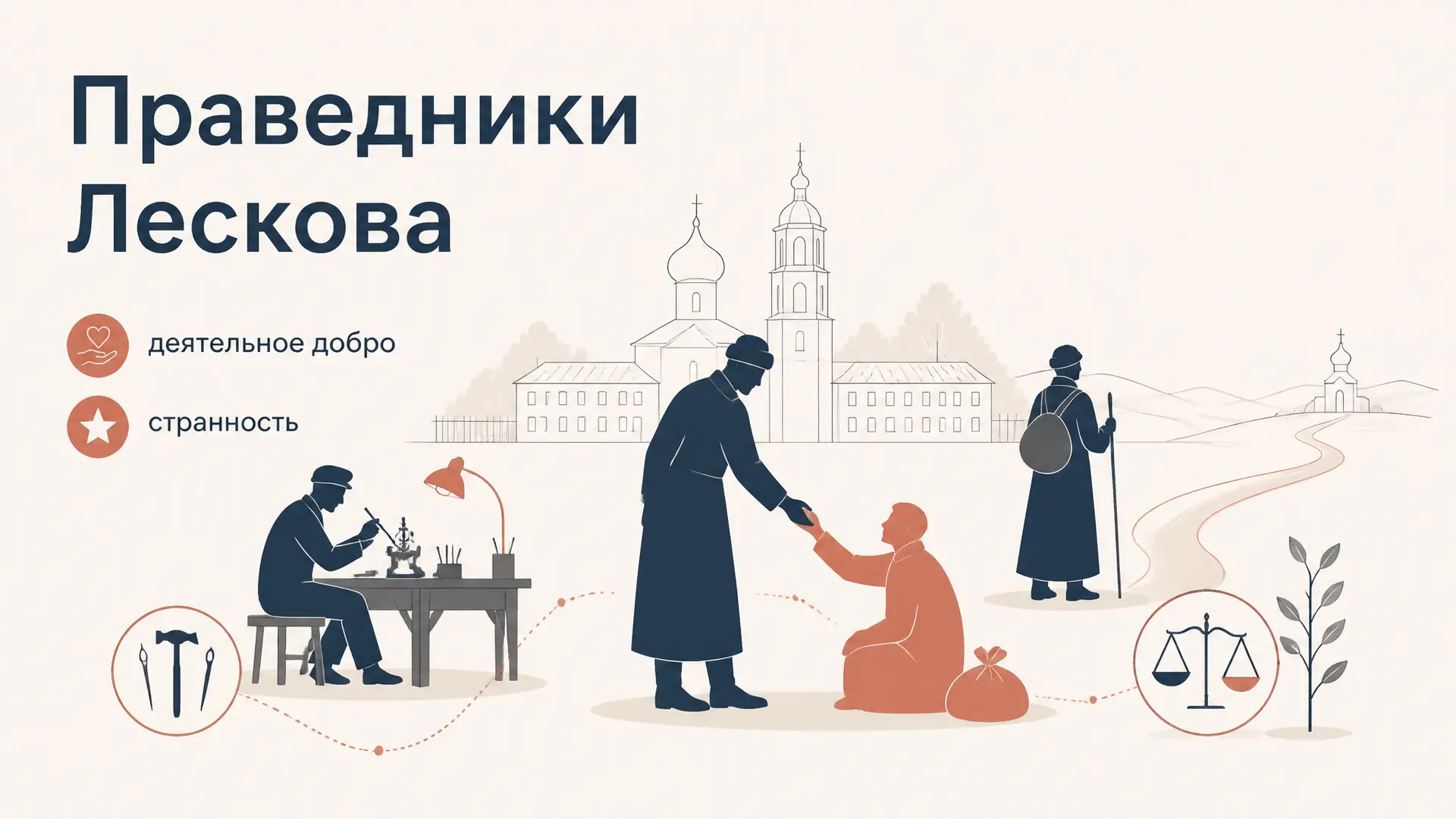 Праведники Лескова: герои цикла и смысл образа