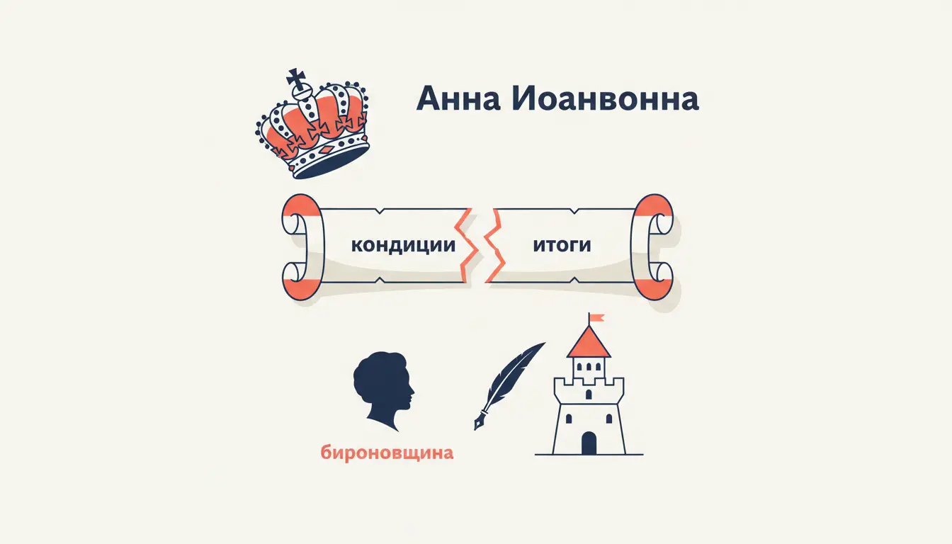Правление Анны Иоанновны: бироновщина и итоги