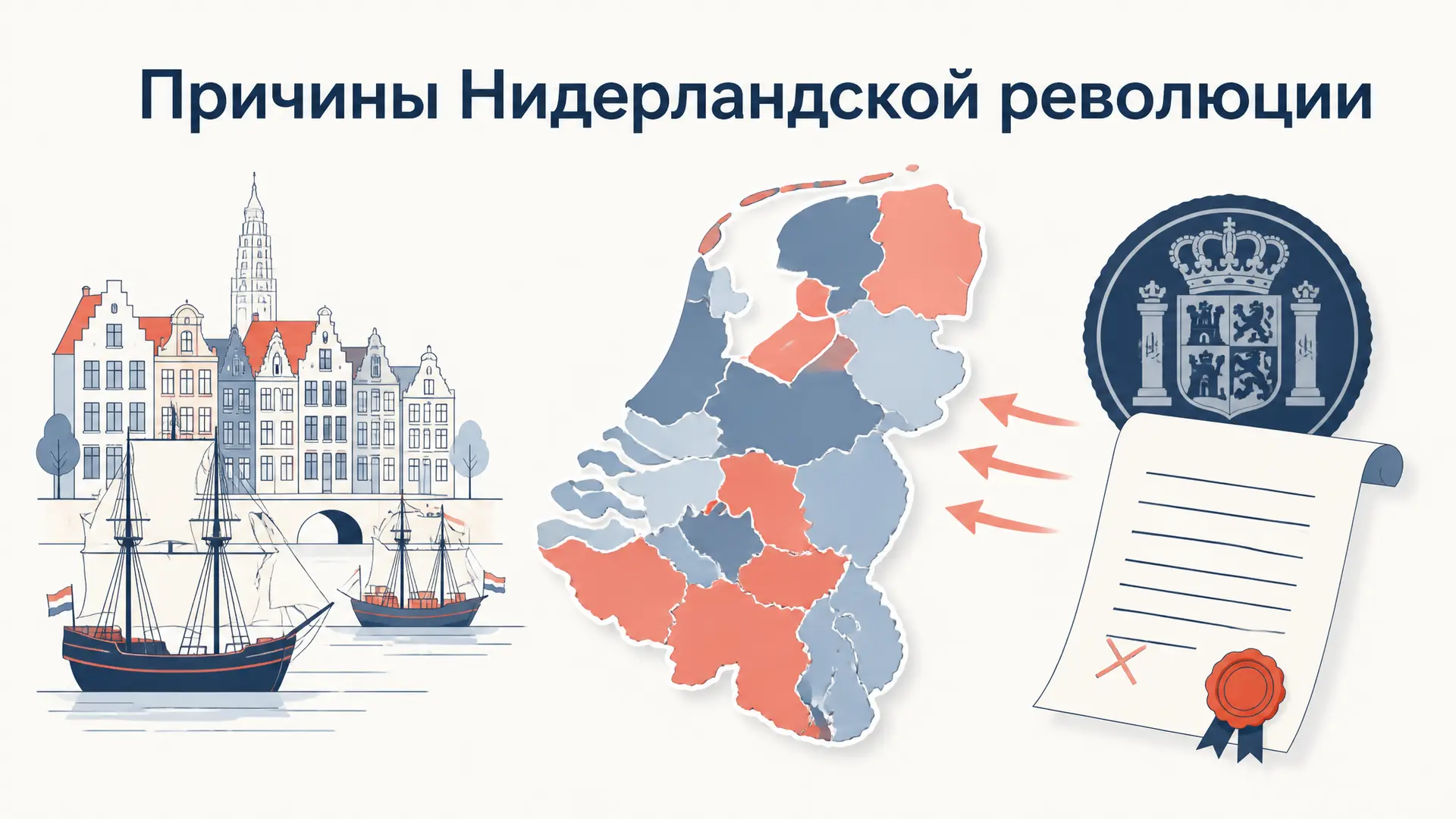 Причины Нидерландской революции: кратко