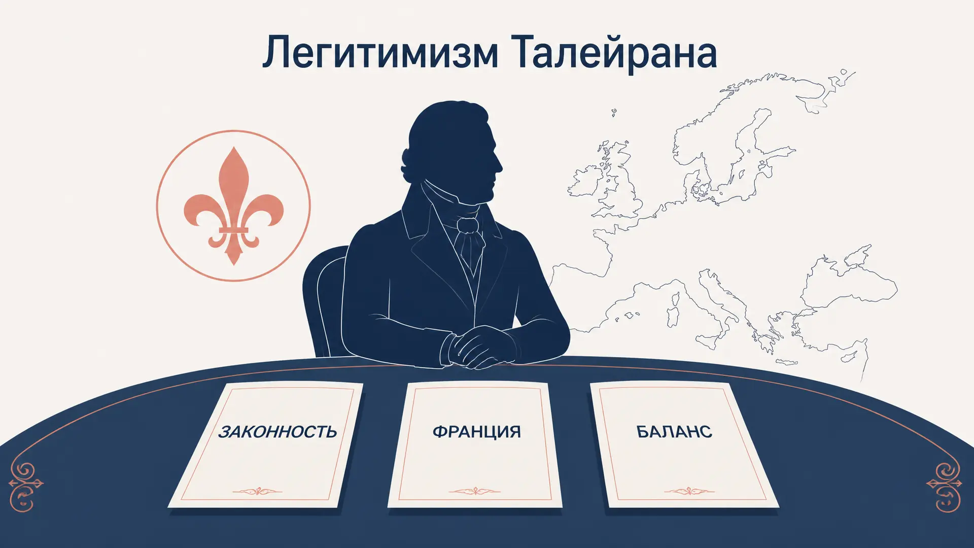 Принцип легитимизма Талейрана: дипломатия 1815 года