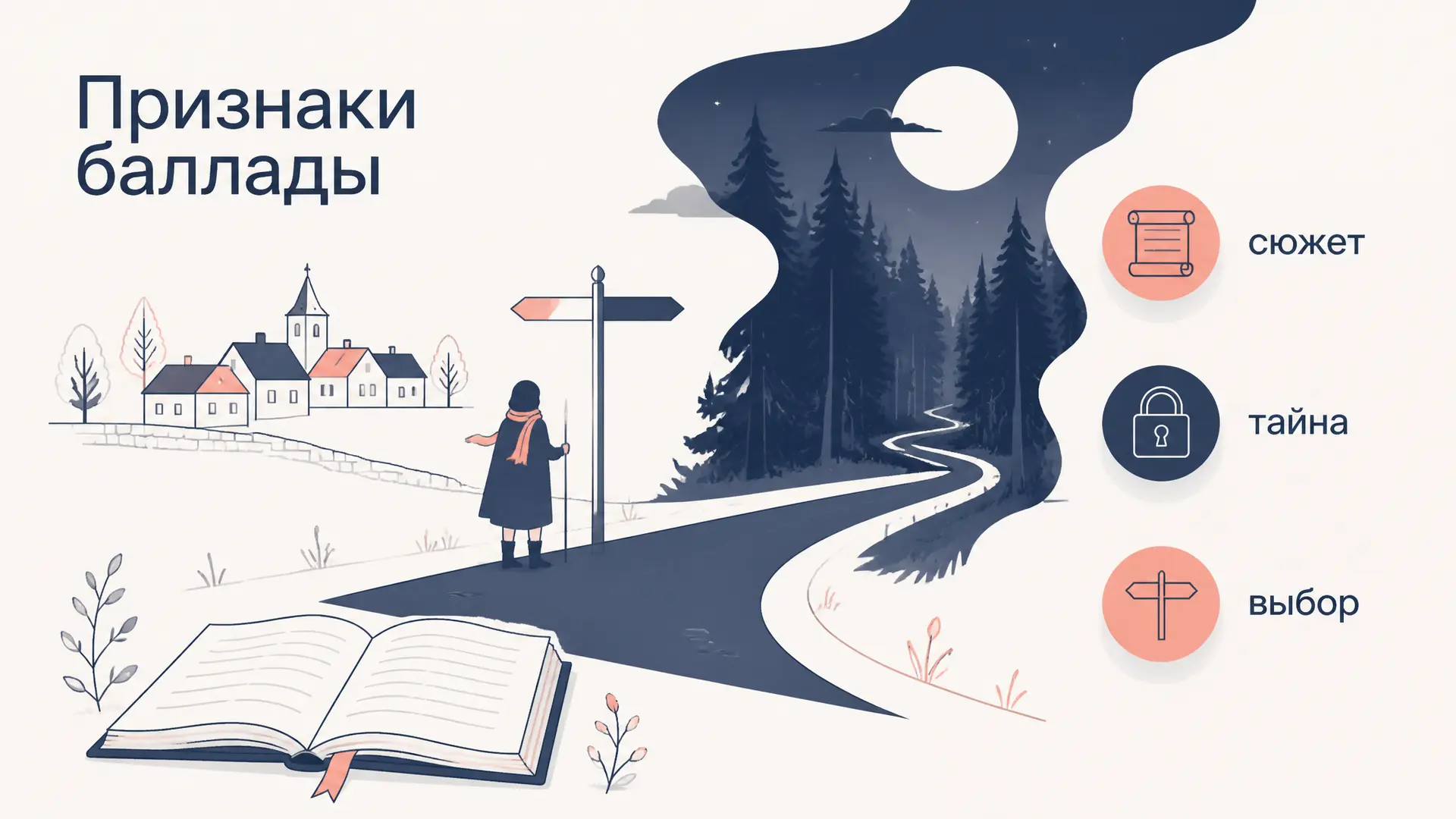 Признаки баллады: жанр, сюжет и примеры