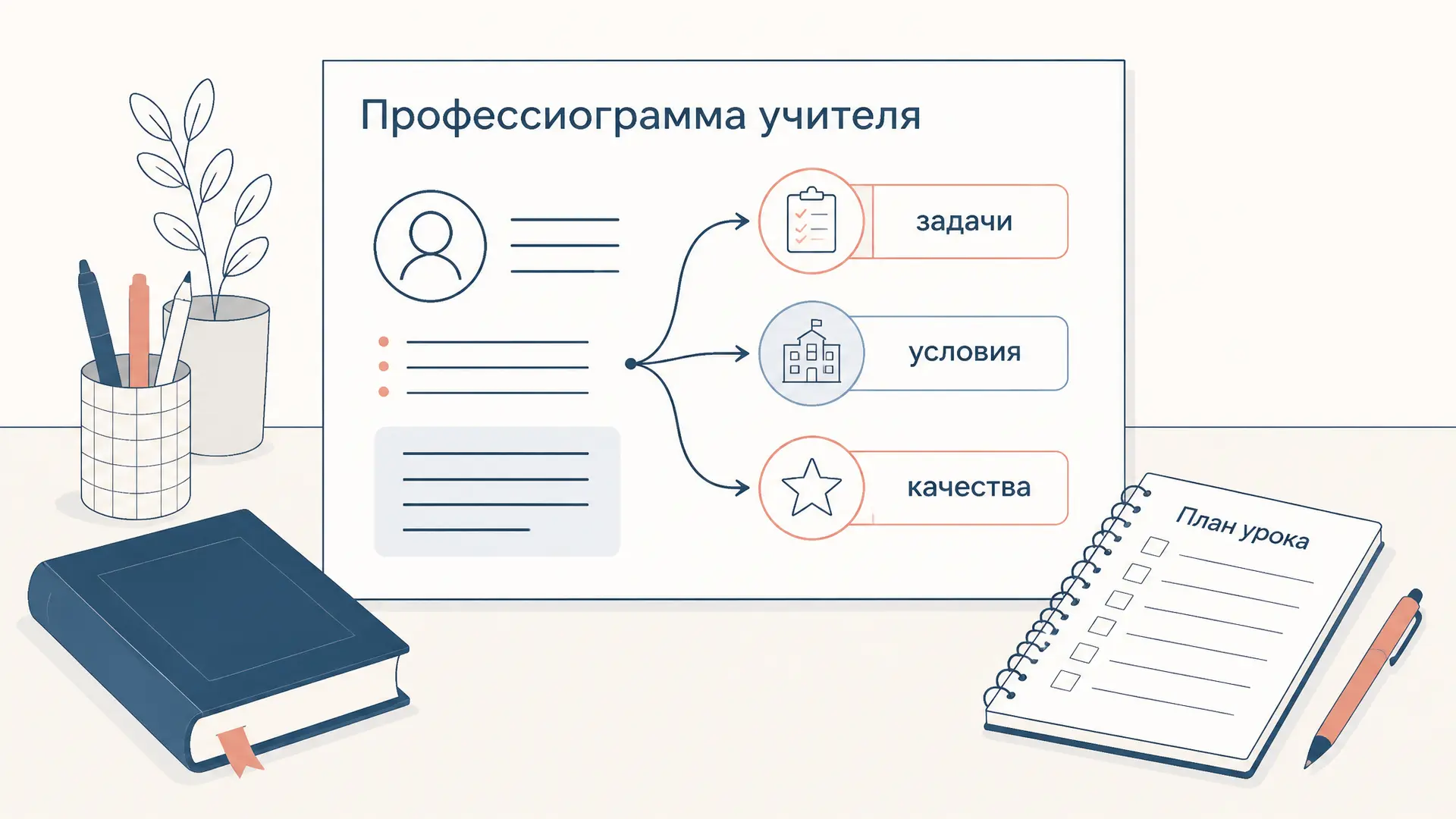 Профессиограмма учителя: структура и пример