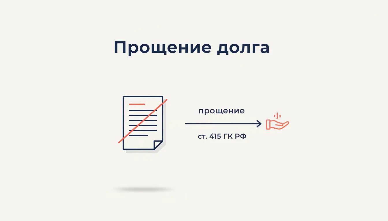 Прощение долга в гражданском праве