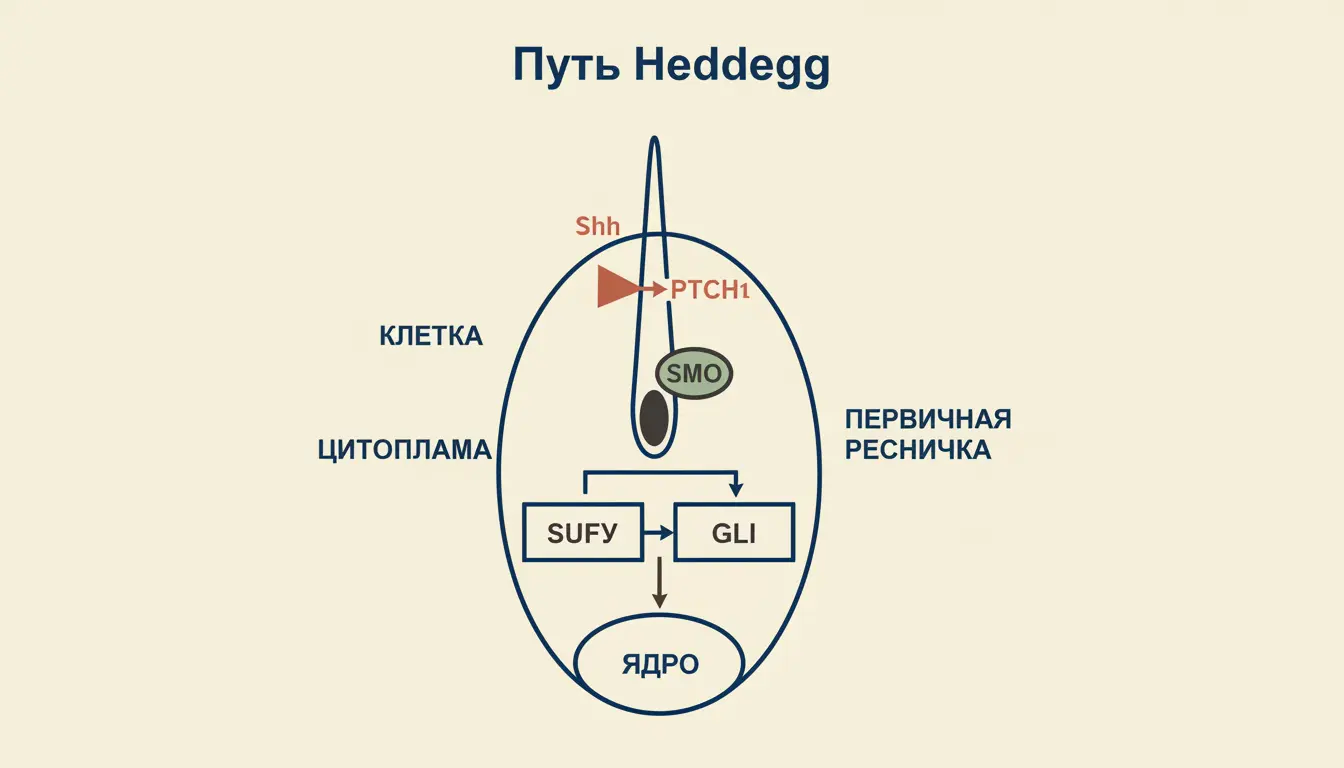 Путь Hedgehog сигнальный: от Shh к GLI через первичную цилию
